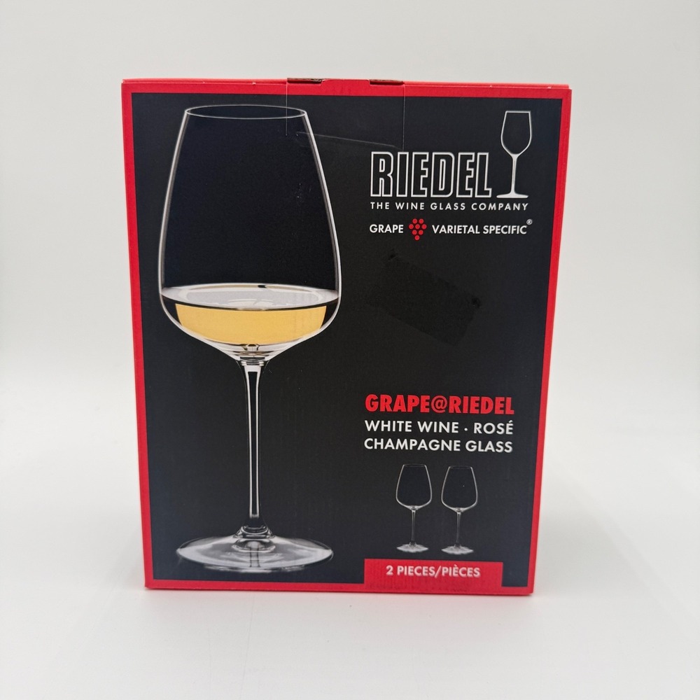 Grape@Riedel White Wine / Champagne Glass/ Spritz Drinks, Set of 2, 19.4 ounce